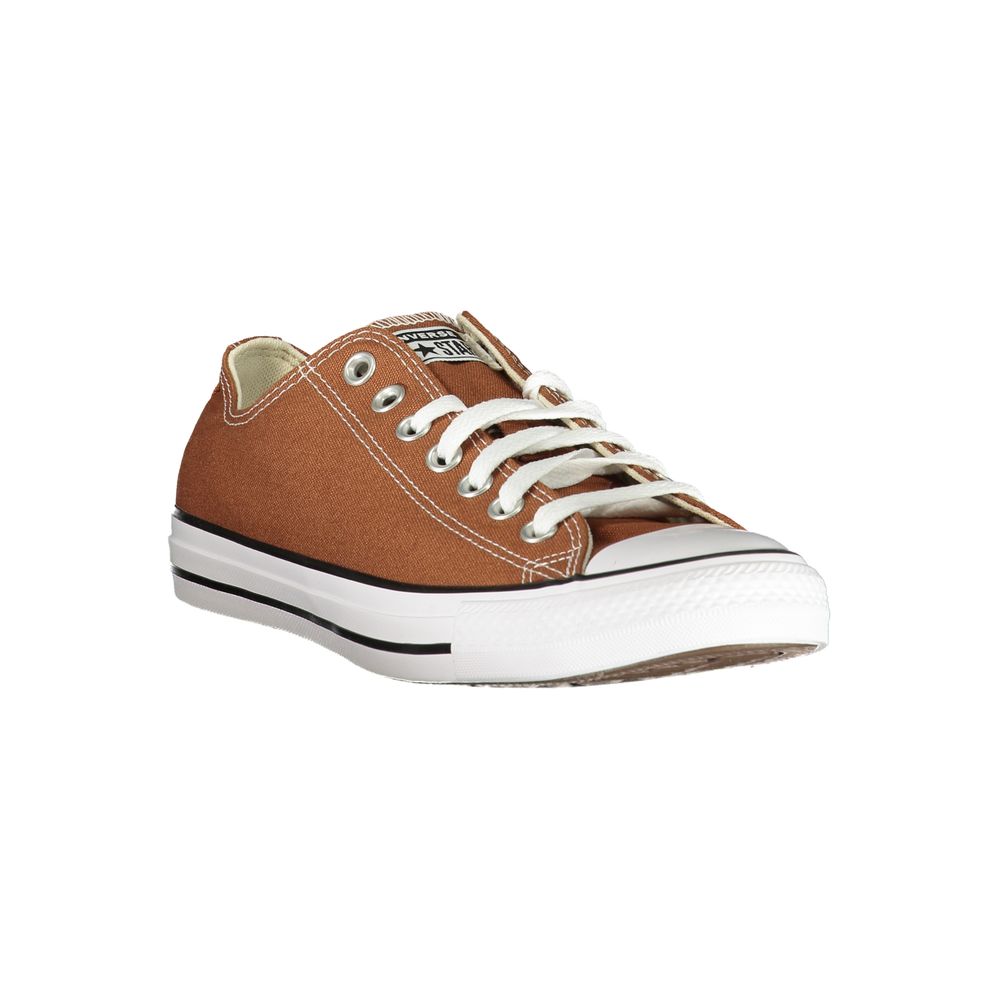 Sneakers by Converse for men in polyester brown presents a sumptuous silhouette from the Men's Low-Top Polyester Sneakers collection, showcasing a sumptuous low-top style for an elevated aesthetic.