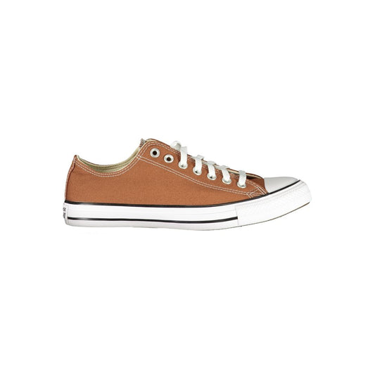 Athletic Sneakers by Converse for women in polyester brown presents a sleek silhouette, perfectly capturing the athletic style essence of Women's Athletic Polyester Sneakers with its sleek design and premium finish.