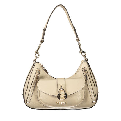 Guess Jeans Jessa Polyethylene Handbag - Beige
