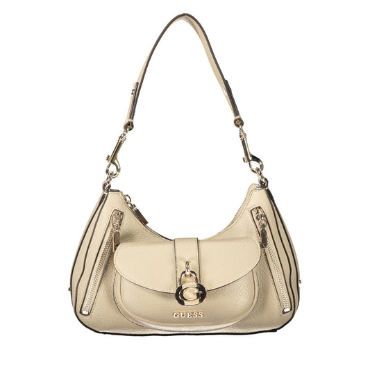 Guess Jeans Jessa Polyethylene Handbag - Beige