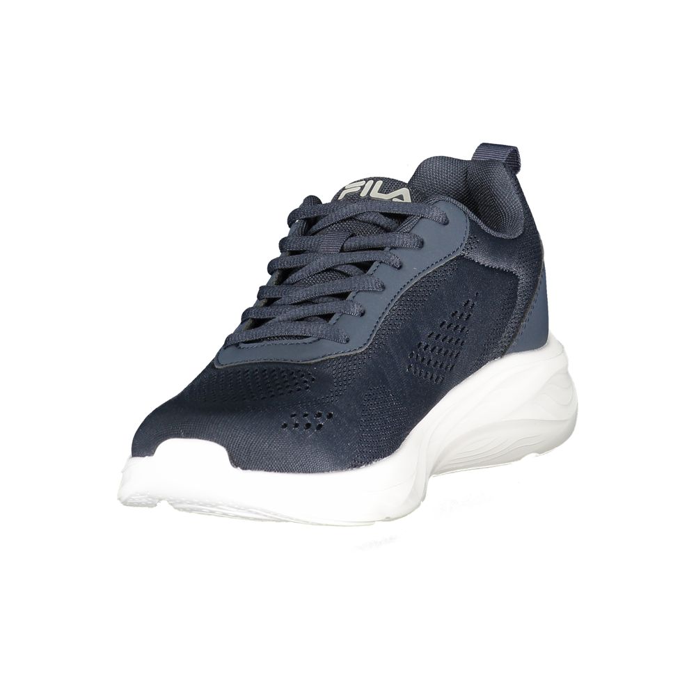 Athletic Sneakers Fila men polyester blue & print featuring a avant-garde Men's Athletic Polyester Sneakers design with a avant-garde athletic style for a refined finish.