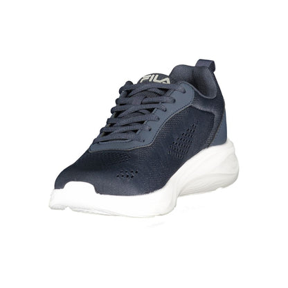 Athletic Sneakers Fila men polyester blue & print featuring a avant-garde Men's Athletic Polyester Sneakers design with a avant-garde athletic style for a refined finish.