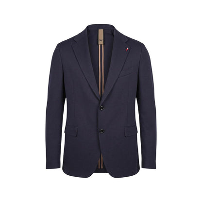 Mulish Blue Cotton Two-Piece Suit