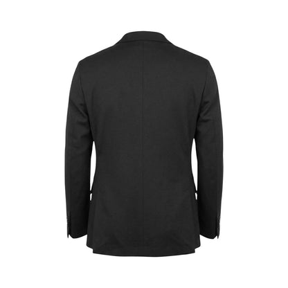 Mulish Black Cotton Two-Piece Suit