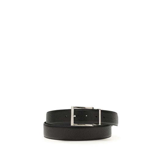 Belt by Ferragamo for men in bos taurus calfskin leather & palladium blue & palladium presents a artisanal silhouette from the Bos Taurus Calfskin Leather & Palladium Belt collection, showcasing an artisanal design and refined craftsmanship for a artisanal look.