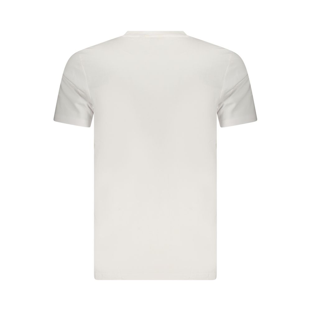 T-Shirt by Ellesse for men in cotton white features an edgy silhouette, meticulously detailed with a sophisticated and for a truly edgy finish.