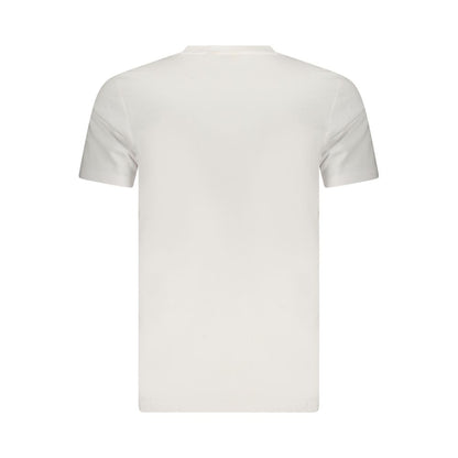 T-Shirt by Ellesse for men in cotton white features an edgy silhouette, meticulously detailed with a sophisticated and for a truly edgy finish.