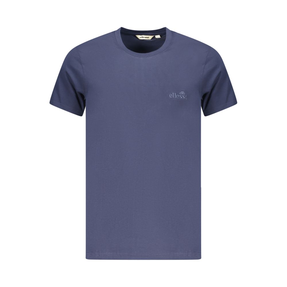 T-Shirt by Ellesse for men in cotton blue features an edgy silhouette, meticulously detailed with a sophisticated and for a truly edgy finish.