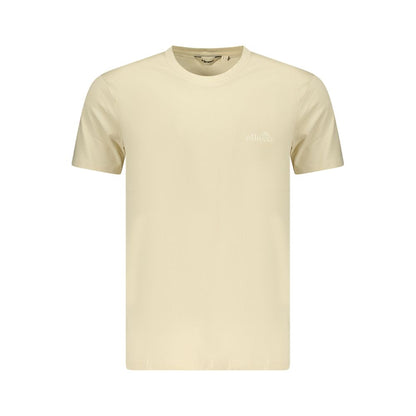 T-Shirt by Ellesse for men in cotton beige features an edgy silhouette, meticulously detailed with a sophisticated and crew neckline for a truly edgy finish.