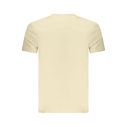 T-Shirt by Ellesse for men in cotton beige features an on trend silhouette, perfectly showcasing a on trend and for an elevated aesthetic.