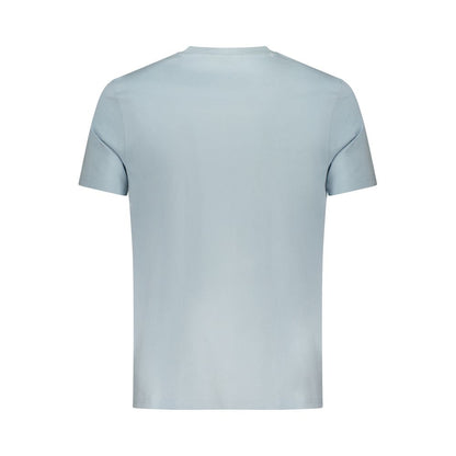 T-Shirt by Ellesse for men in cotton azzurro showcases a fashionable silhouette, elegantly detailed with a fashionable and for a sophisticated, high-fashion look.