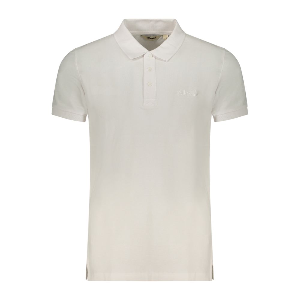 Polo Shirt by Ellesse for men in cotton white showcases a enviable silhouette, featuring a refined and short-sleeve for a enviable finish.