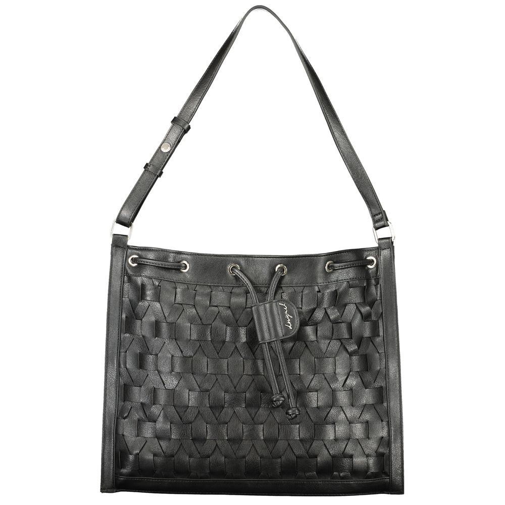 Backpack by Desigual for women in polyurethane black features an stately silhouette from the City Polyurethane Backpack range, with a secure , ample , and versatile backpack-strap.