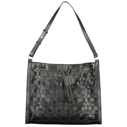 Backpack by Desigual for women in polyurethane black features an stately silhouette from the City Polyurethane Backpack range, with a secure , ample , and versatile backpack-strap.