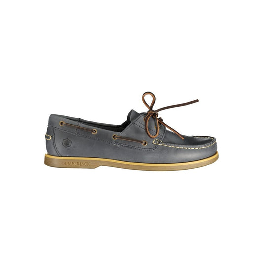 Lumberjack The Blend Men's Polyurethane Leather Loafer Loafers Slip-On Shoes - Blue