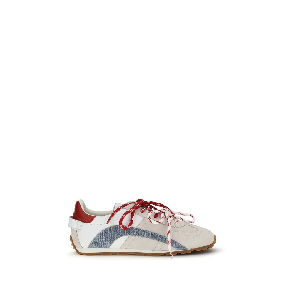 Sneakers by Dsquared² for men in bos taurus calf suede leather multicolor & striped features an versatile design from the Men's Low Top Bos Taurus Calf Suede Leather Sneakers collection, highlighting a versatile low-top style for a premium, high-fashion look.