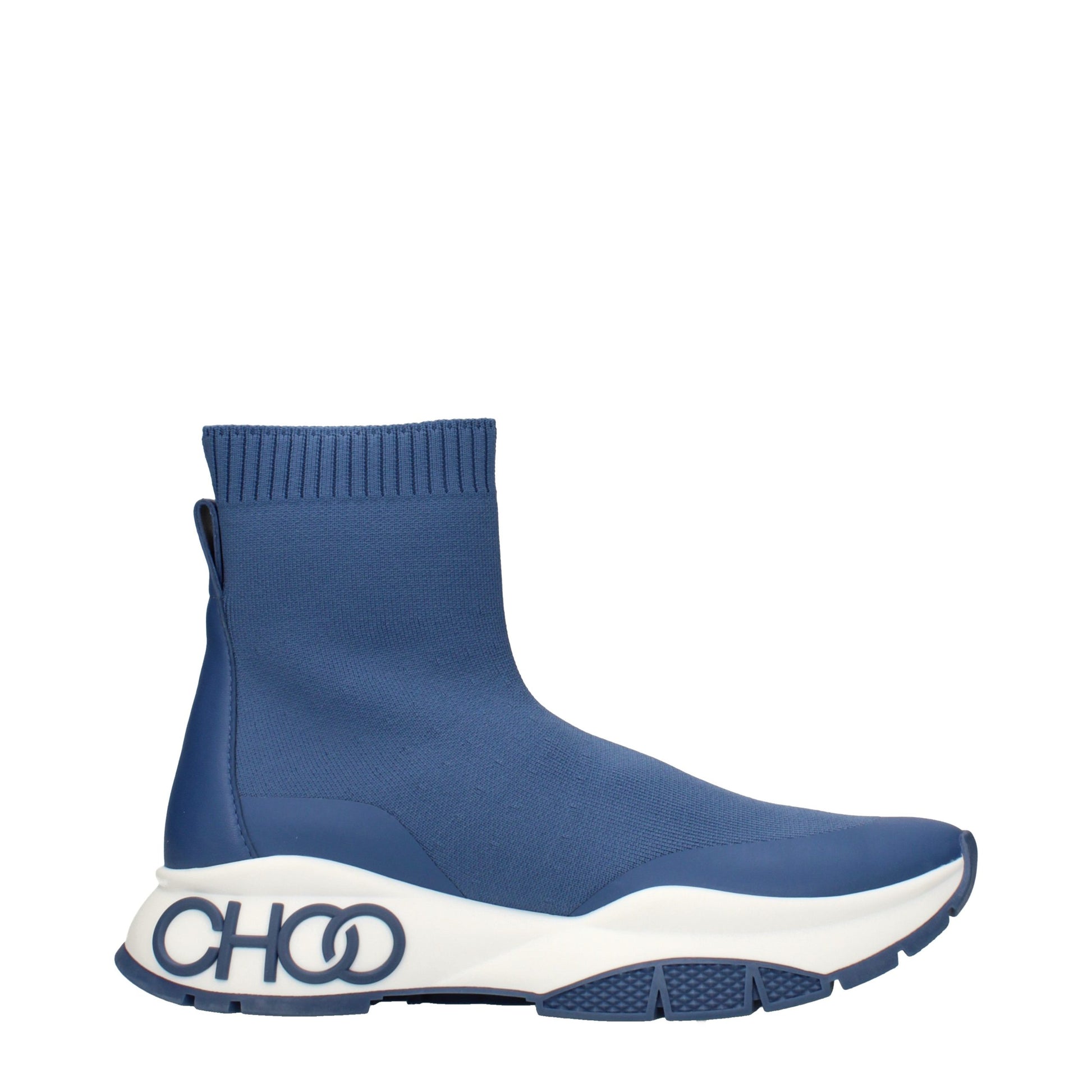 Ankle Boots by Jimmy Choo for men in fabric blue features an enchanting design from the Men's Fabric Ankle Boots collection, highlighting a enchanting and for a refined look.