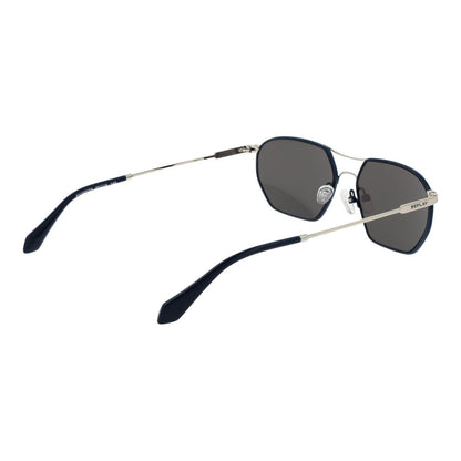 Sunglasses by Replay for men in metal and silver presents a sumptuous silhouette, featuring silver coloured frame and full-rim frame design with non-polarized category-3-dark-tint lens for a sumptuous look.