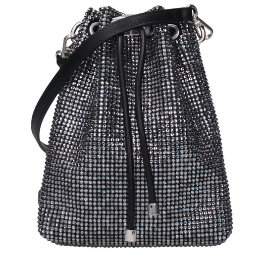Crossbody Handbag by Jimmy Choo for women in polyester polyurethane python leather black features a versatile chic silhouette, meticulously detailed with a secure , ample , and versatile crossbody-strap & adjustable-strap.