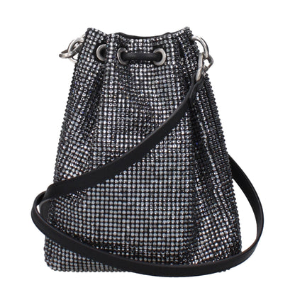 Crossbody Handbag by Jimmy Choo for women in polyester polyurethane python leather black features a transformative elegance silhouette, showcasing a secure , organized , and versatile crossbody-strap & adjustable-strap for a transformative elegance look.