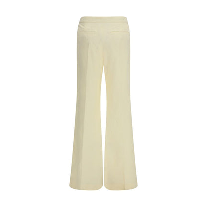 Trousers by Max Mara for women in viscose bicolour presents a smart silhouette, meticulously detailed with a smart flared & regular-fit, a smart long, and a smart .