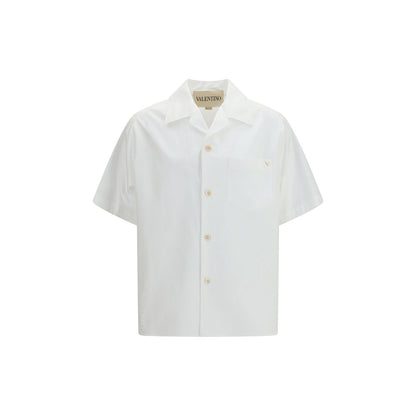 Valentino White Cotton Shirt