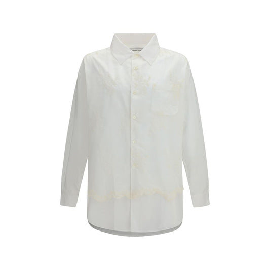 Dress Shirt by Our Legacy for men in cotton ivory, pearl & white showcases a sublime silhouette, artfully detailed with a sublime and for a sophisticated, sublime finish.
