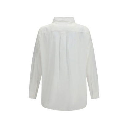Dress Shirt by Our Legacy for men in cotton ivory, pearl & white features an architectural silhouette with a refined and elegant for a architectural look.