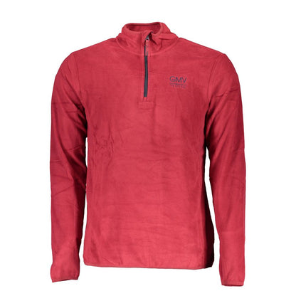 Sweatshirt by Gianmarco Venturi for men in polyester red features an enviable silhouette, showcasing a premium and refined for a truly enviable finish.