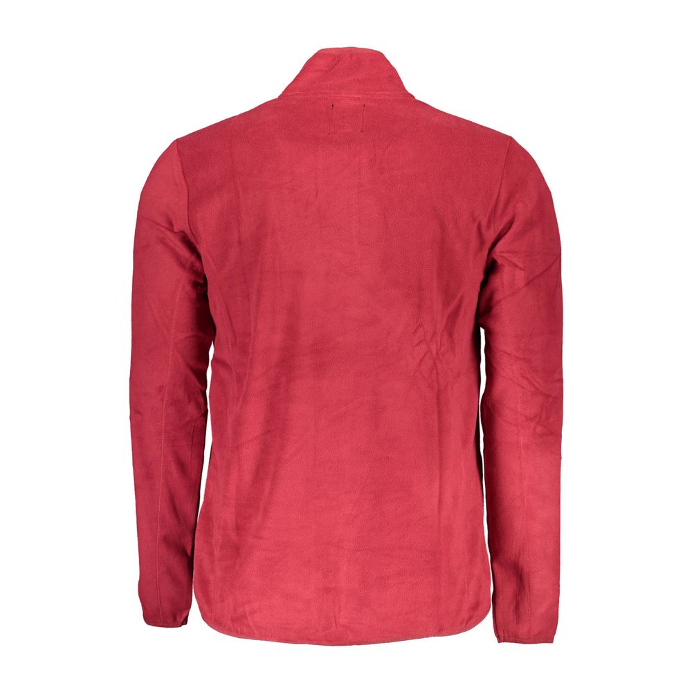 Sweatshirt by Gianmarco Venturi for men in polyester red presents a smart casual silhouette, featuring a smart casual and for a sophisticated look.