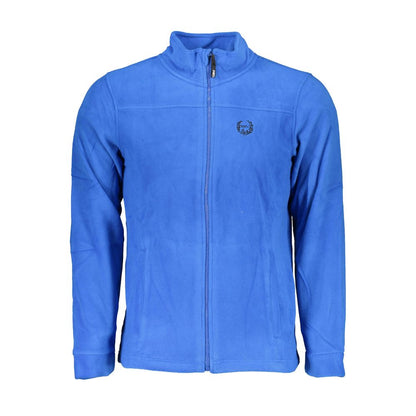 Sweatshirt by Gianmarco Venturi for men in polyester blue features an exquisite silhouette, showcasing long-sleeve and details for a exquisite look.