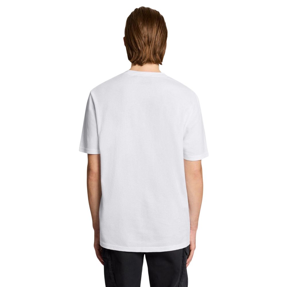 Lyle & Scott Men's Short-Sleeve Cotton T-Shirt - White