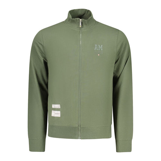 Sweatshirt by Accademia Militare for men in cotton green features a unrivaled silhouette with a refined and unrivaled detailing for a sophisticated look.