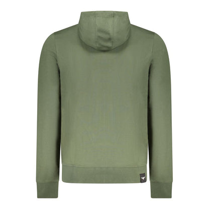 Sweatshirt by Accademia Militare for men in cotton green features an provocated silhouette, detailed with a provocated and a refined for a sophisticated aesthetic.