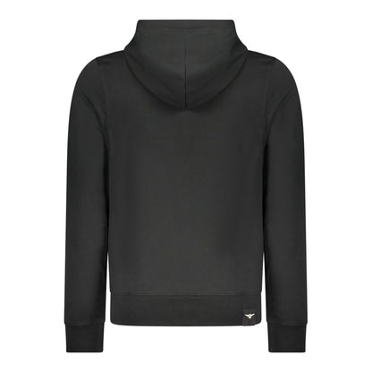 Sweatshirt by Accademia Militare for men in cotton black showcases a slouchy chic silhouette, artfully detailed with a slouchy chic and for a slouchy chic finish.