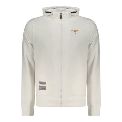 Sweatshirt by Accademia Militare for men in cotton white features an enviable silhouette, showcasing a premium and refined for a truly enviable finish.
