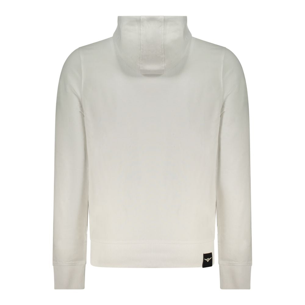 Sweatshirt by Accademia Militare for men in cotton white features a unrivaled silhouette with a refined and unrivaled detailing for a sophisticated look.