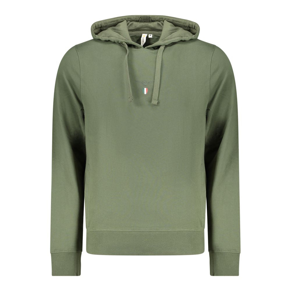 Sweatshirt by Accademia Militare for men in cotton green features an magnificent silhouette, showcasing a sophisticated and detail for a truly magnificent finish.