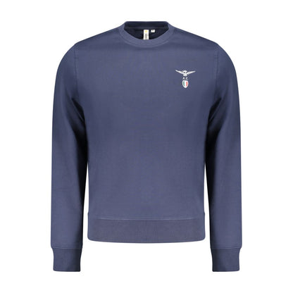 Sweatshirt by Accademia Militare for men in cotton blue features an exquisite silhouette, showcasing and details for a exquisite look.