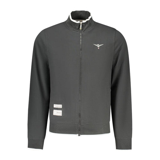 Sweatshirt by Accademia Militare for men in cotton black features an magnificent silhouette, showcasing a sophisticated and detail for a truly magnificent finish.