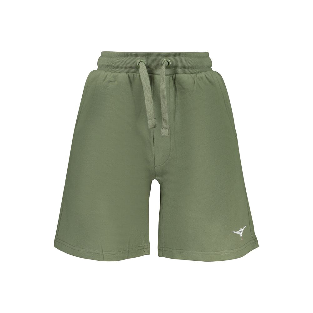 Shorts by Accademia Militare for men in cotton green features an modern and modern short with a to create a sophisticated, modern silhouette for the modern wardrobe.