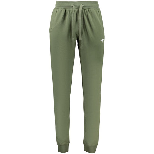Jogger Sweatpants by Accademia Militare for men in cotton green features an kinetic and long with a , showcasing high-performance for an kinetic look.