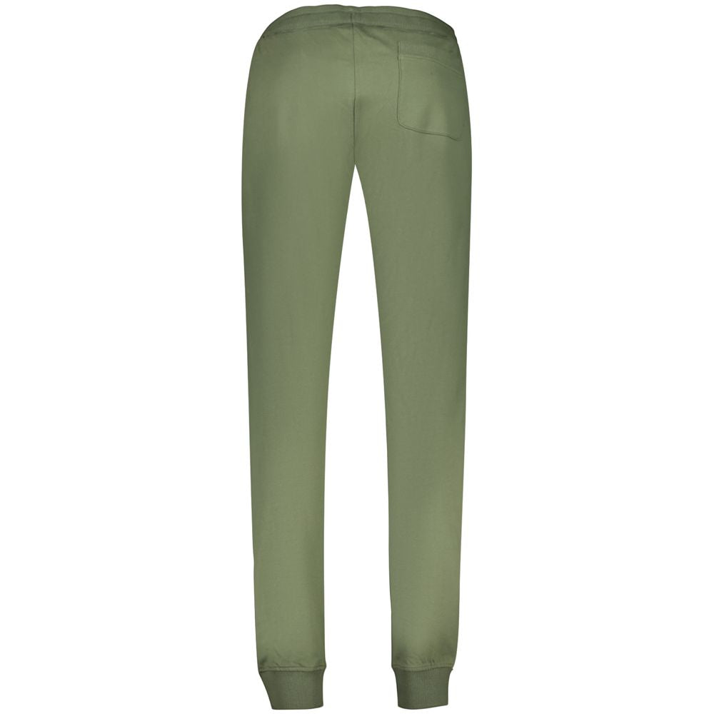 Jogger Sweatpants by Accademia Militare for men in cotton green features an dynamic with long, , and functional for an dynamic silhouette.