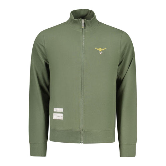 Sweatshirt by Accademia Militare for men in cotton green features an exquisite silhouette, showcasing and details for a exquisite look.