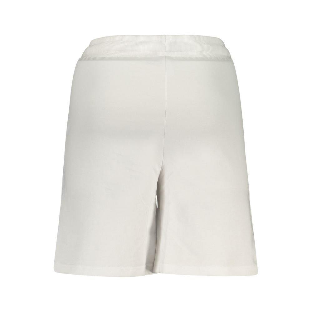 Activewear Shorts by Accademia Militare for men in cotton white features a kinetic silhouette, showcasing with a kinetic , short, and for a premium athletic look.