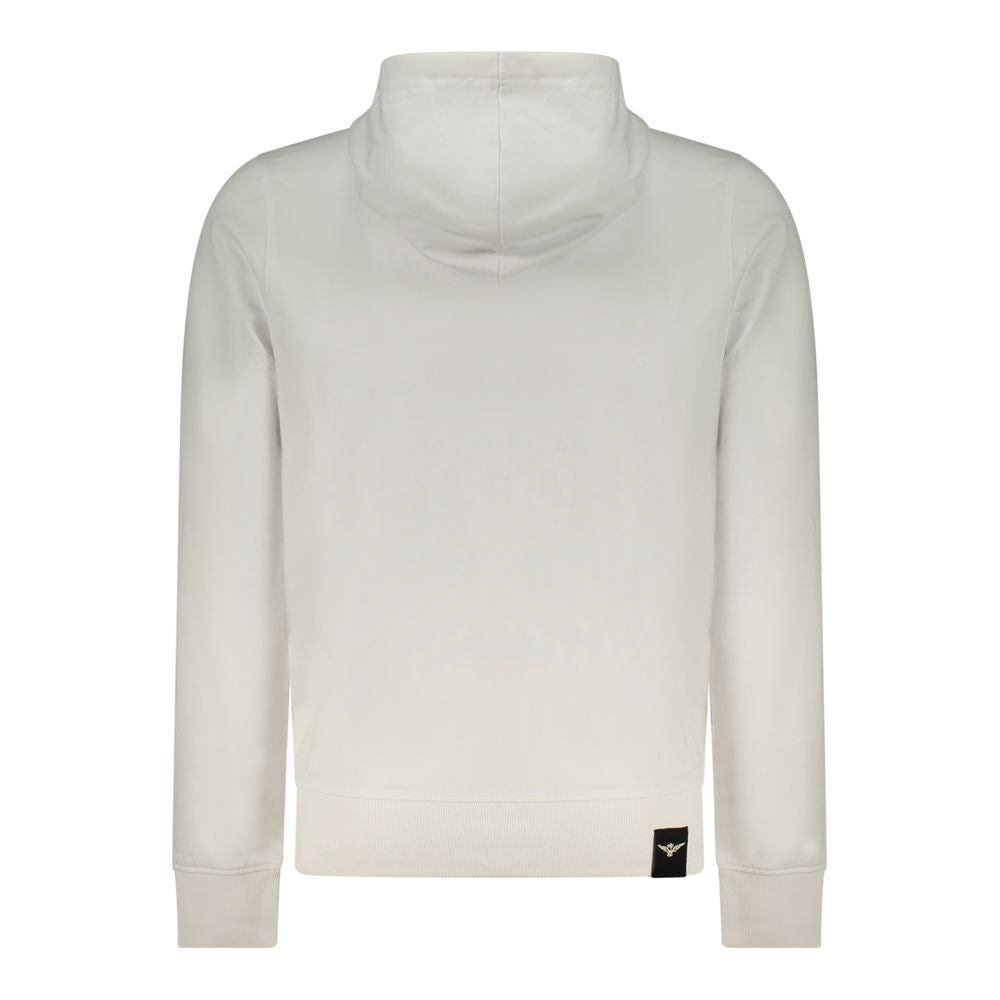 Sweatshirt by Accademia Militare for men in cotton white features an exquisite silhouette, showcasing and details for a exquisite look.