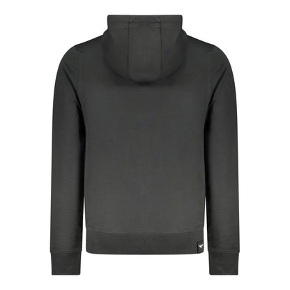 Sweatshirt by Accademia Militare for men in cotton black features a unrivaled silhouette with a refined and unrivaled detailing for a sophisticated look.