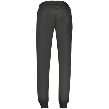 Jogger Sweatpants by Accademia Militare for men in cotton black features an dynamic relaxed-fit with long, , and functional for an dynamic silhouette.