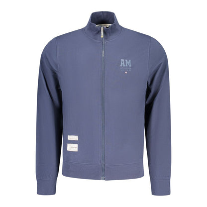 Sweatshirt by Accademia Militare for men in cotton blue features an enviable silhouette, showcasing a premium and refined for a truly enviable finish.