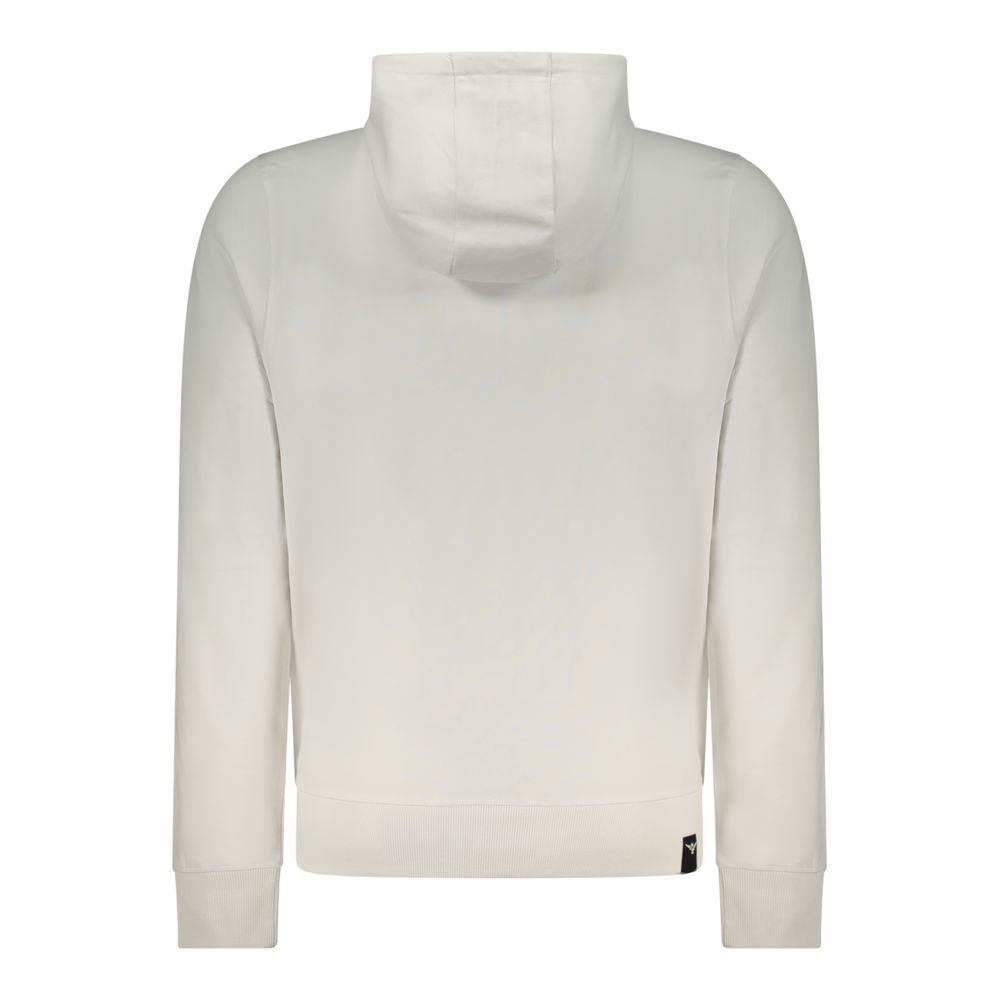 Sweatshirt by Accademia Militare for men in polyamide polyester & cotton black & white features an provocated silhouette, detailed with a provocated and a refined for a sophisticated aesthetic.
